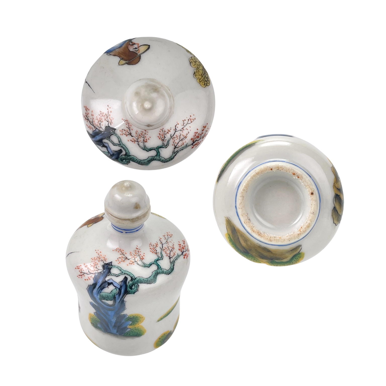 珐琅彩鼻烟壶六件一组SET OF SIX ENAMEL SNUFF BOTTLES | Atasbid