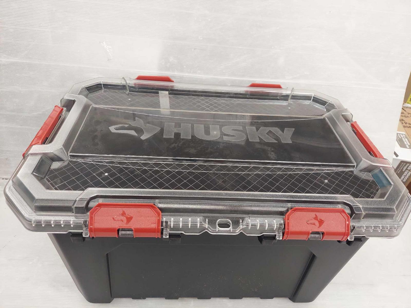 Husky 20 Gal. Professional Duty Waterproof Storage Container with