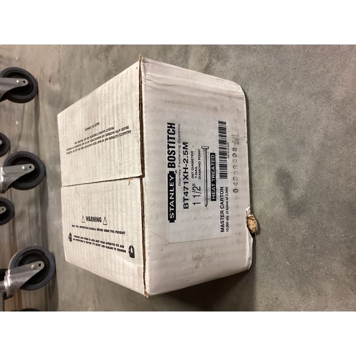 Stanley Bostitch BT471XH-2.5M 1 1/2'' .097'' Dia. T-Nail Diamond Point
