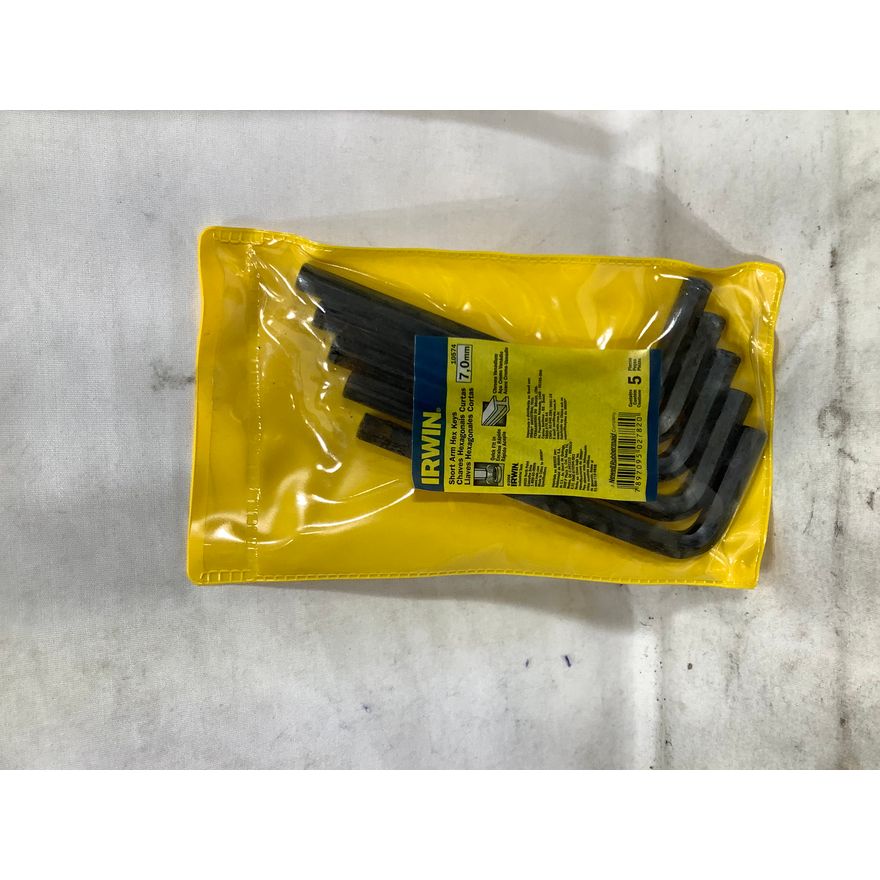 Irwin 7,0mm Short Arm Hex Keys