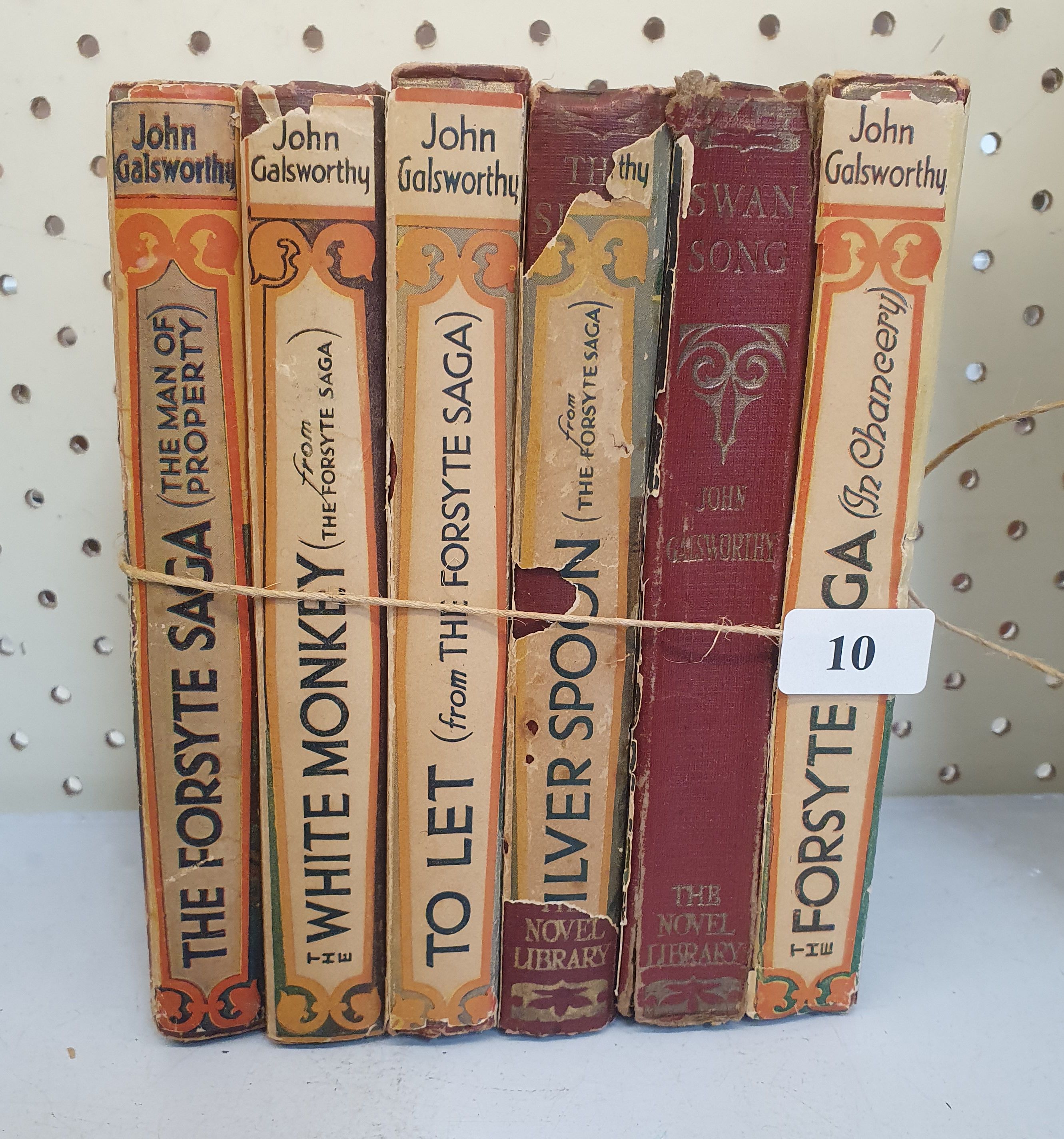 10 · A GROUP OF VINTAGE BOOKS