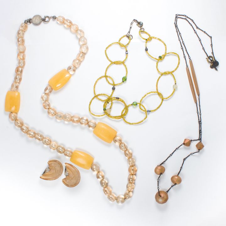 Georgio Armani, a group of jewelry