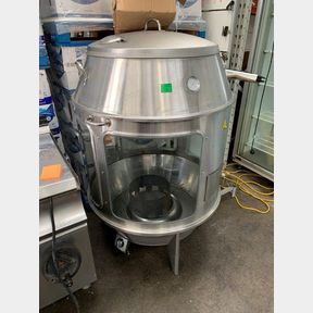 GAS FIRED COMMERCIAL STAINLESS STEEL ROASTING OVEN