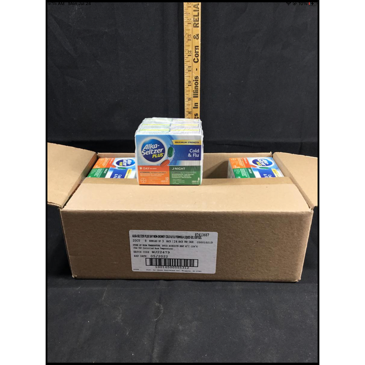Buying (20) Alka Seltzer Plus Day Non-Drowsy Cold & Flu Liquid Gel