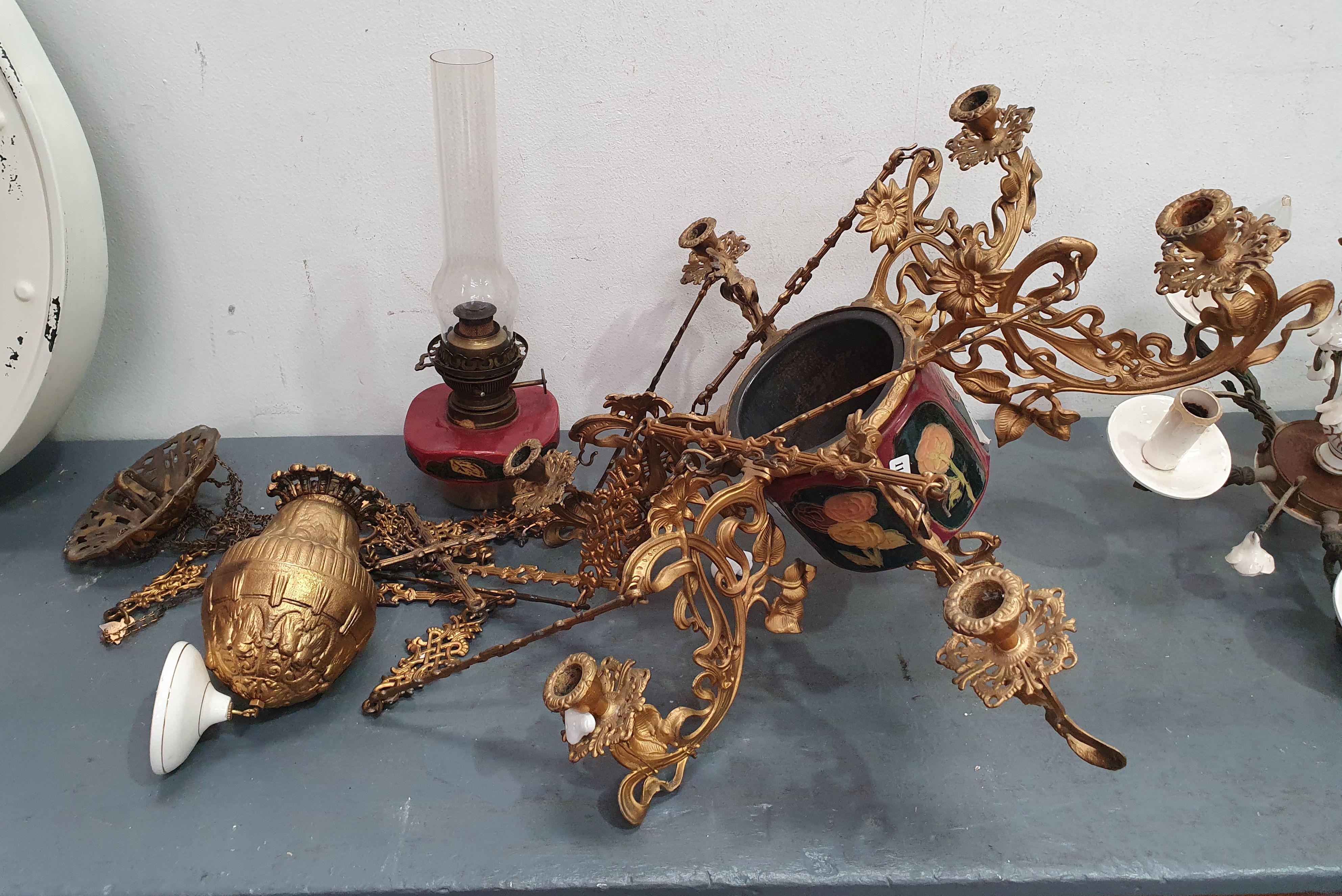 An Iron Lamp