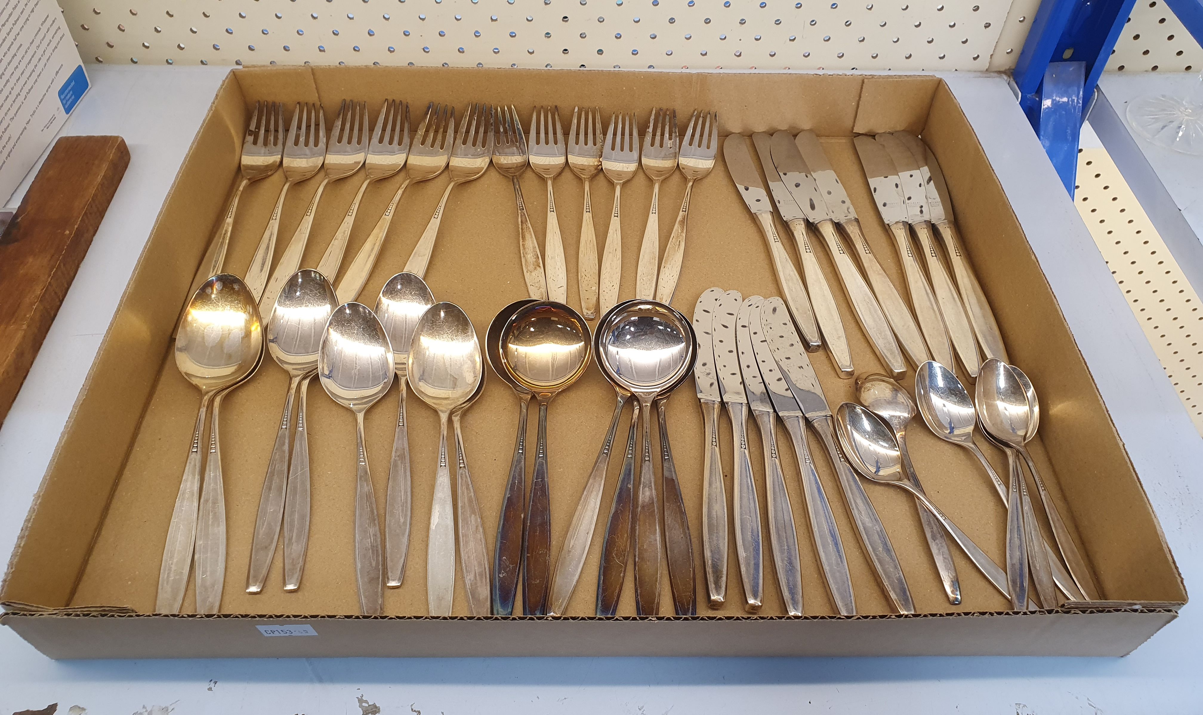 13 · A GERMAN PART CUTLERY SET