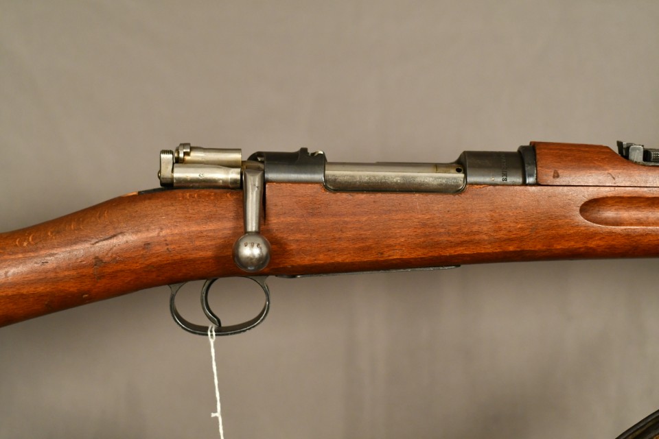 Husqvarna Mauser, 6.5mm Swedish cal. bolt action military rifle, Blue ...