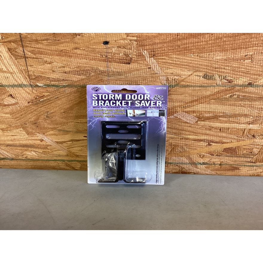 Storm Door & Bracket Saver w/ Replacement Door Closer Jamb Bracket