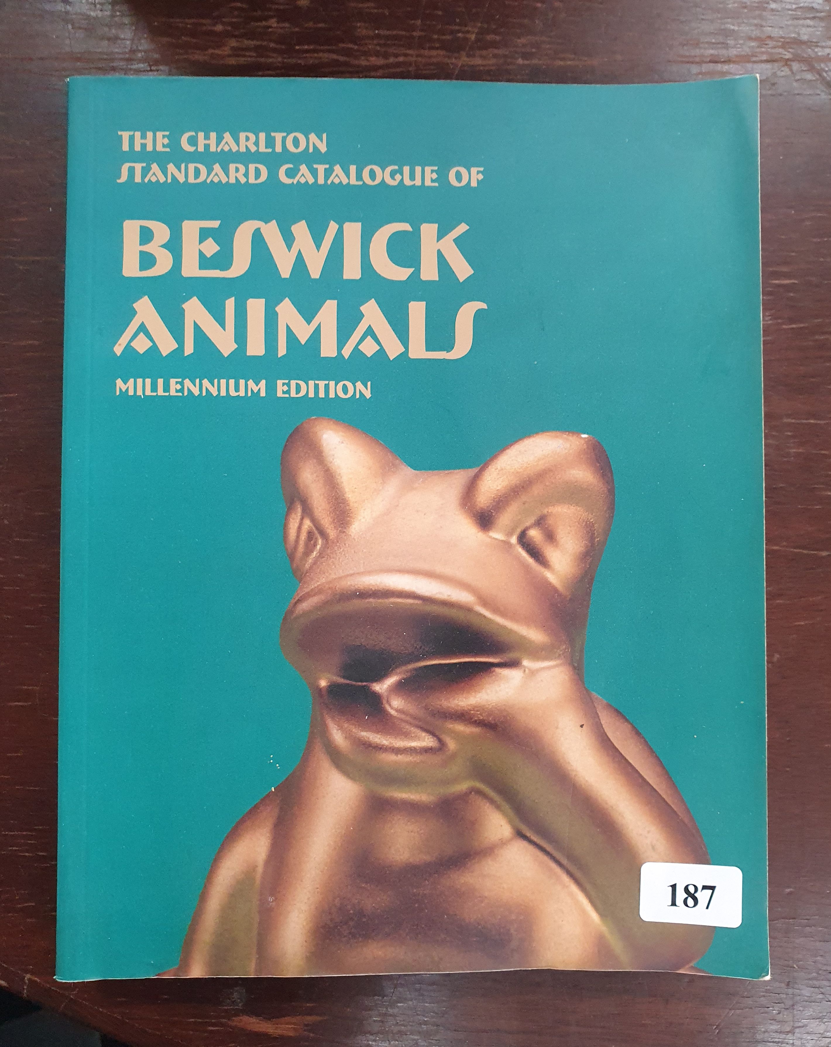 187 · A SOFT COVER BESWICK ANIMALS REFERENCE BOOK