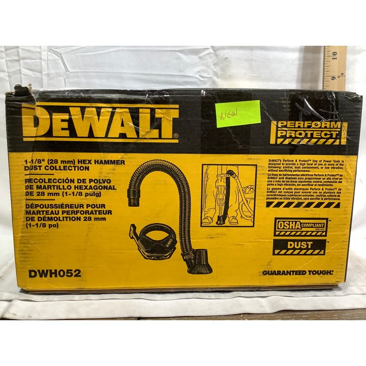 Dewalt 1-1/8" Hex Hammer Dust Collection