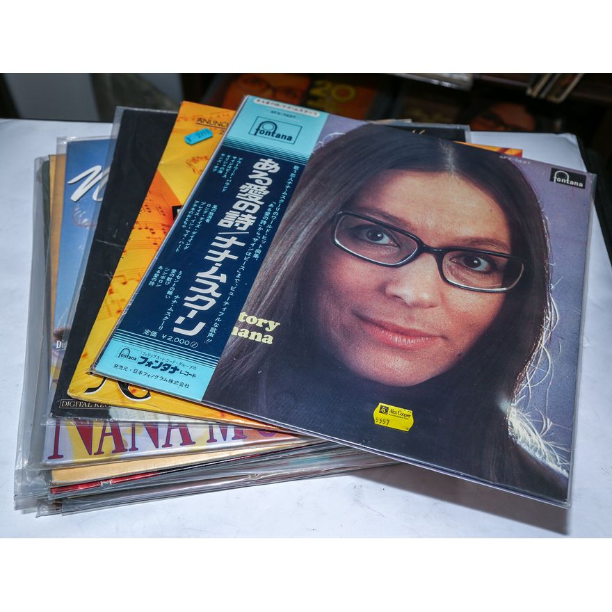A Selection of Nana Mouskouri LPs
