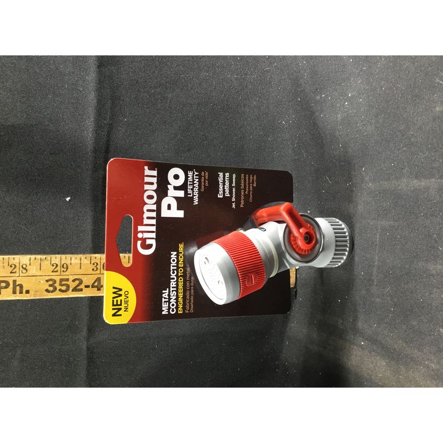 Gilmour Pro Essential Patterns Water Hose Connector - Jet, Shower, & Sweep