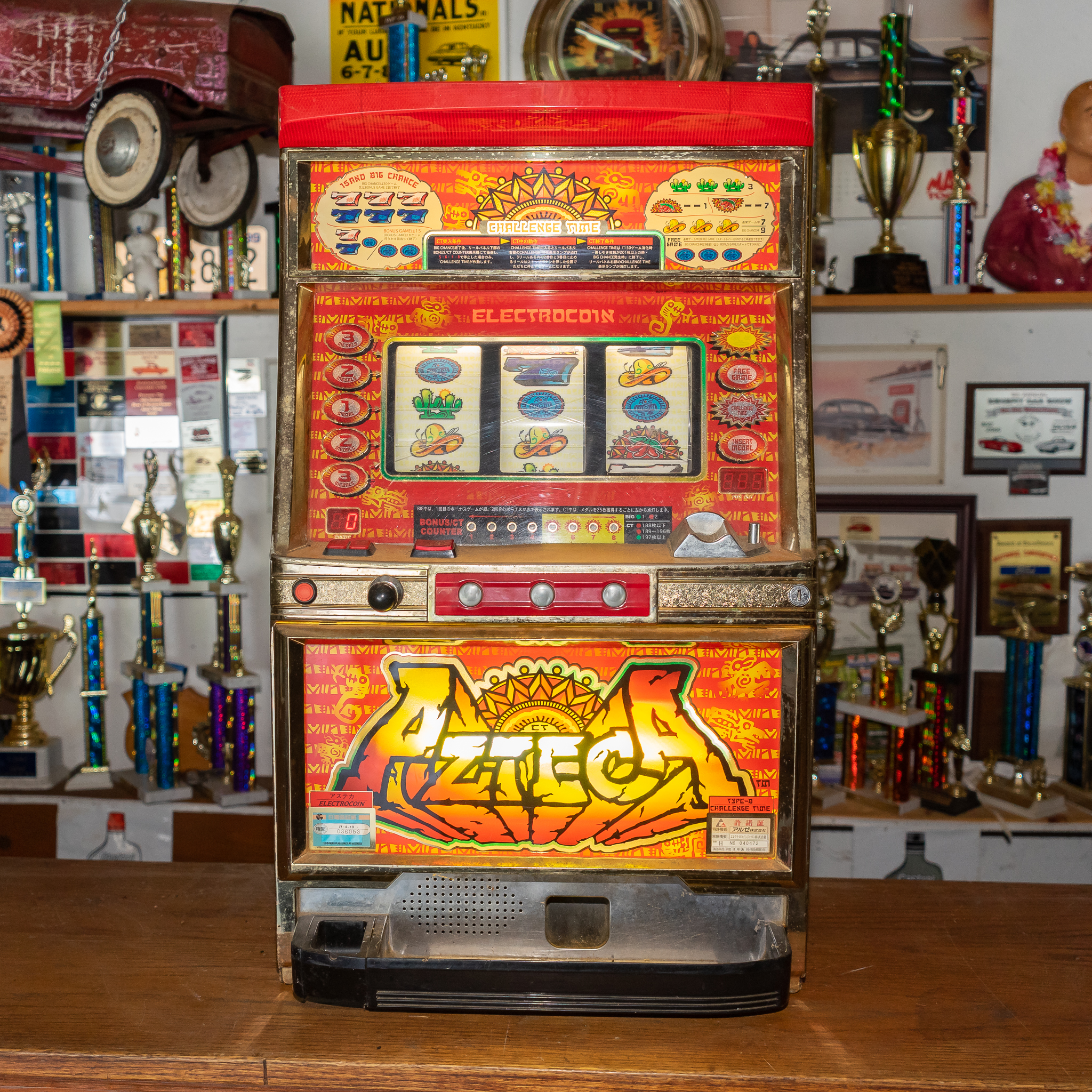 Electrocoin Azteca Slot Machine Harritt Group, Inc