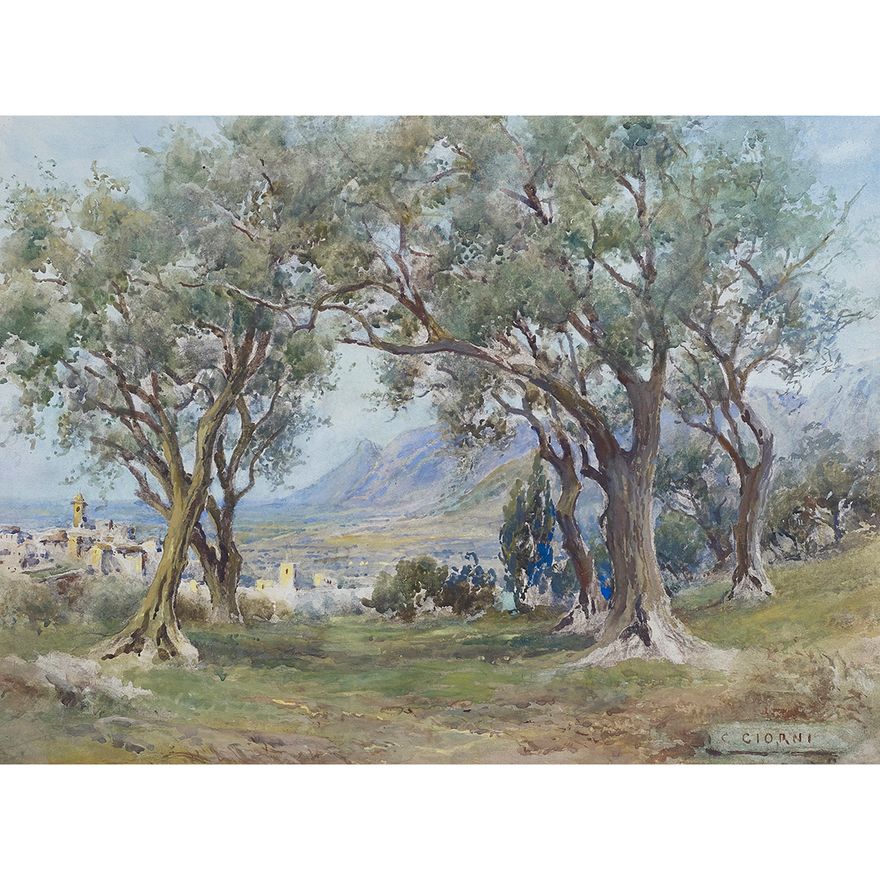 Watercolor, Carlo Giorni