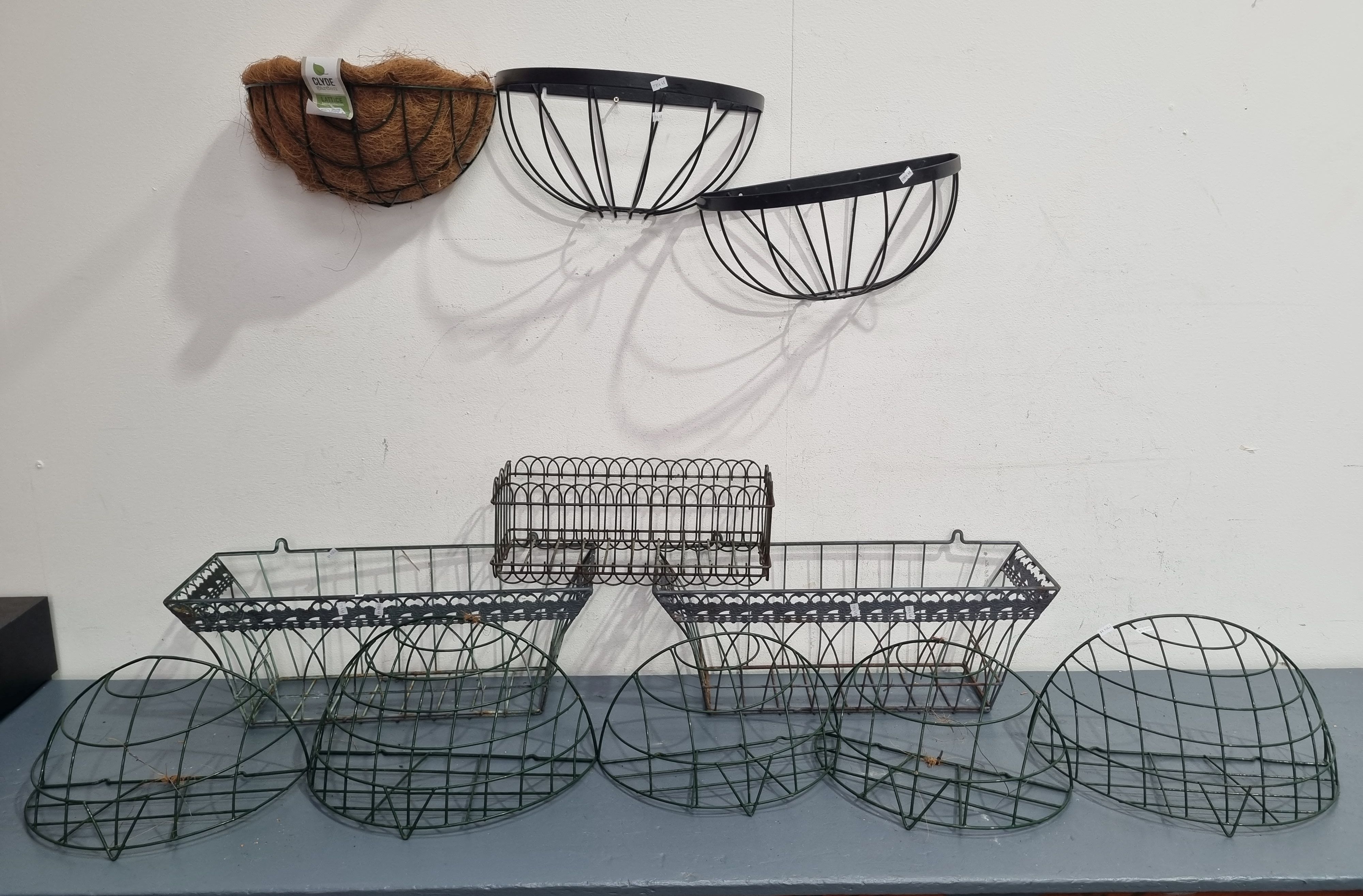 A Wireframe Planter Collection