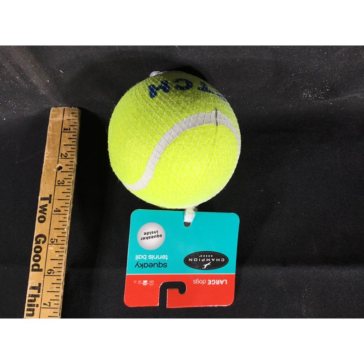 Champion Breed Large Dogs Squeaky Tennis Ball