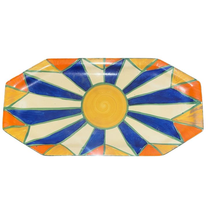CLARICE CLIFF Bizarre Ware Pottery Dish