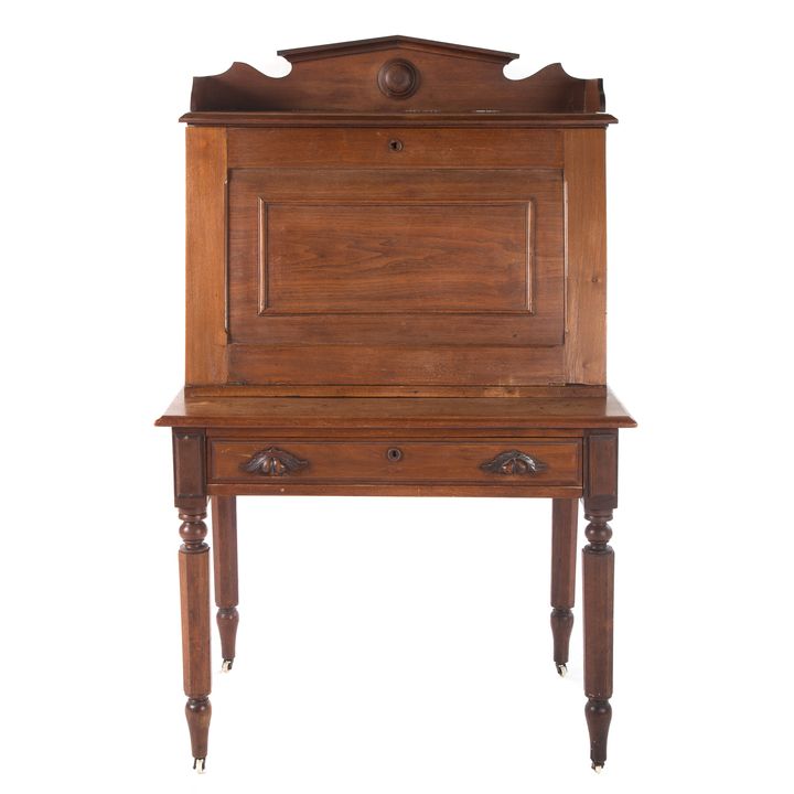 Elizabethen Revival Walnut Writing Desk