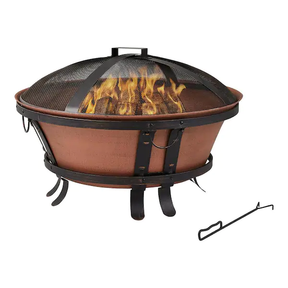Hampton Bay 34 in. Whitlock Cast Iron Fire Pit - GG5
