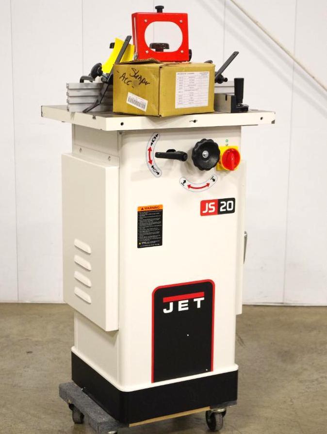 JET Cast-Iron Wood Shaper/ Router System w/ Deluxe Fence, Includes ...