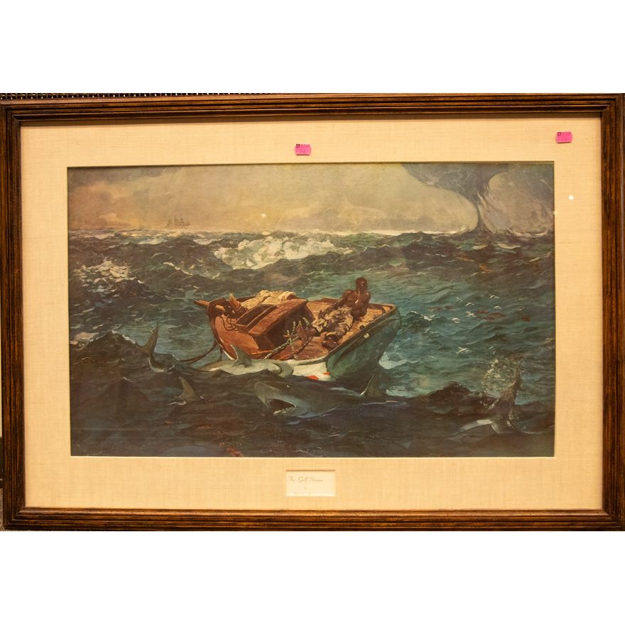 The Gulf Stream, Print after Winslow Homer