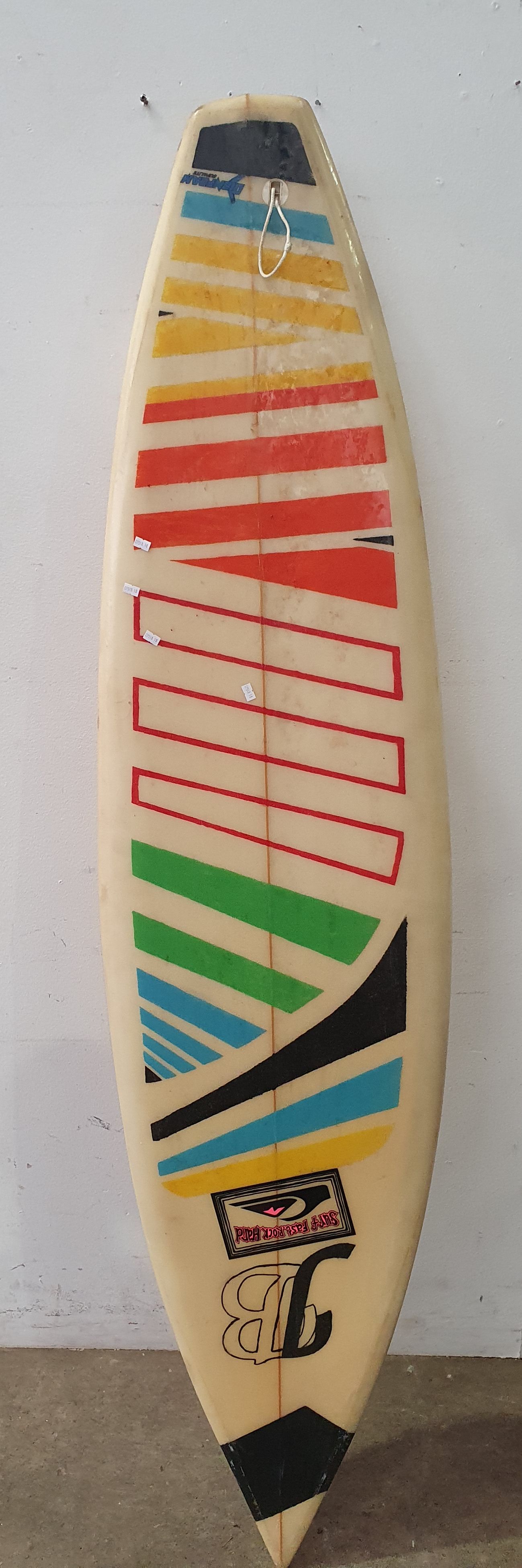A Fibreglass Surfboard