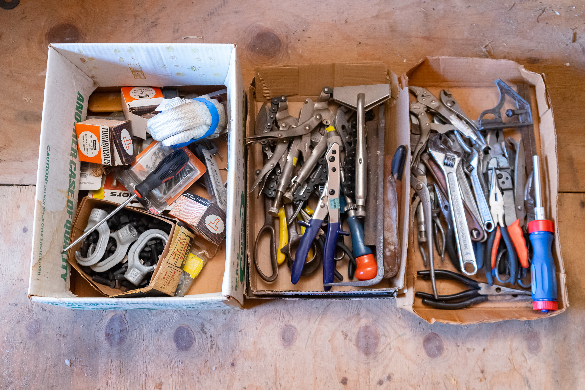 Three Boxes of Hand Tools | Harritt Group, Inc