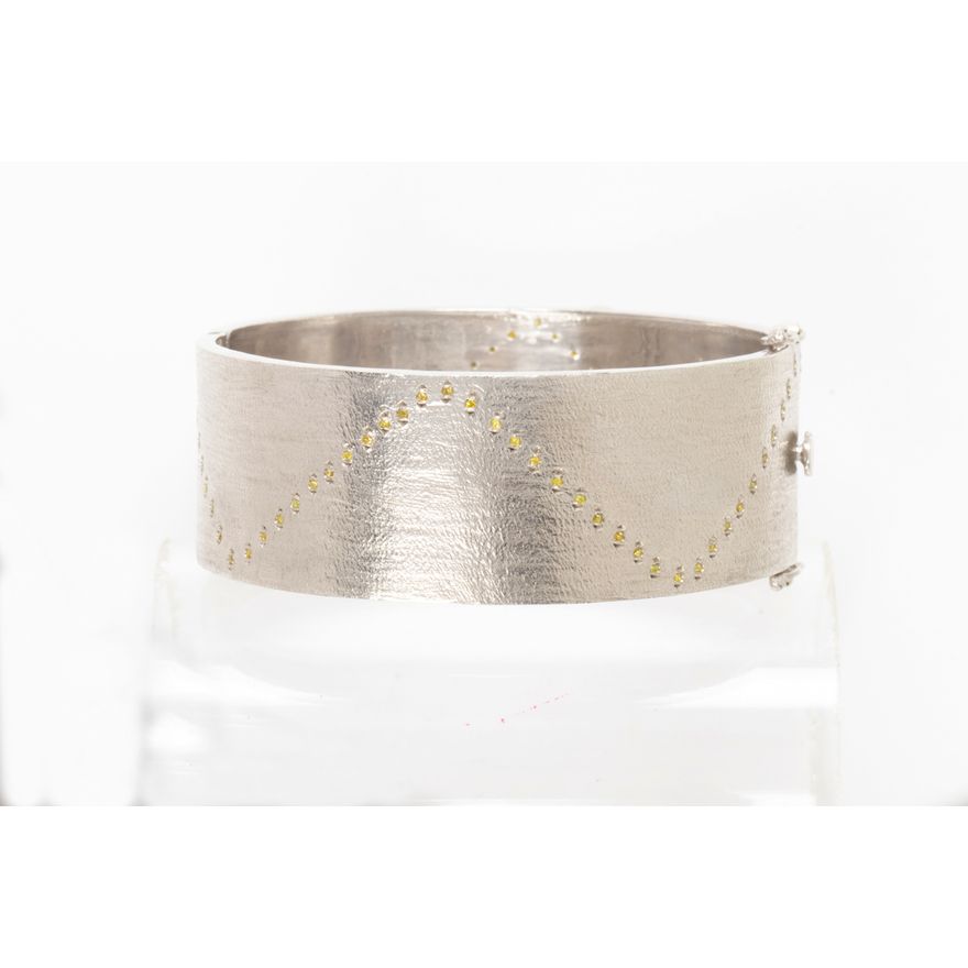 A diamond bracelet
