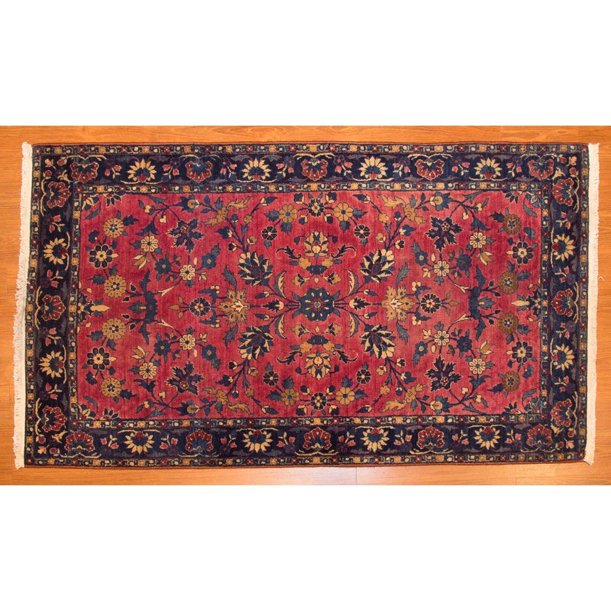 Antique Kerman rug, approx. 2.11 x 5