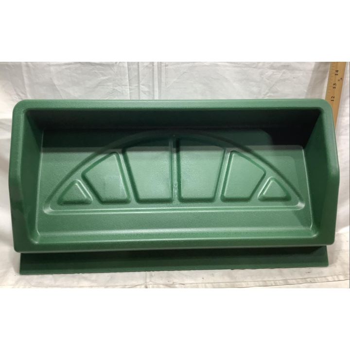 Green Plastic Golf Ball Tray/Dispenser - Holds up to 100 Golf Balls
