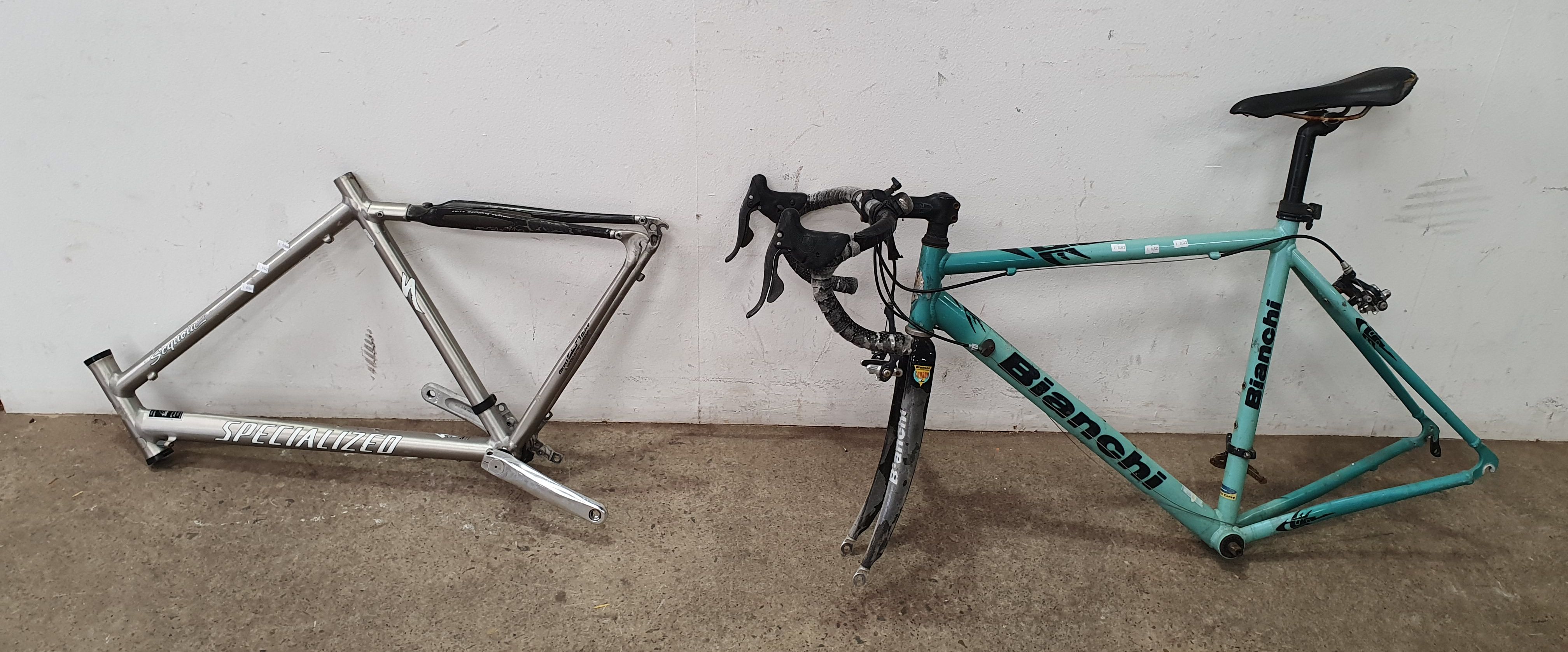 1015 · A BIANCHI BIKE FRAME
