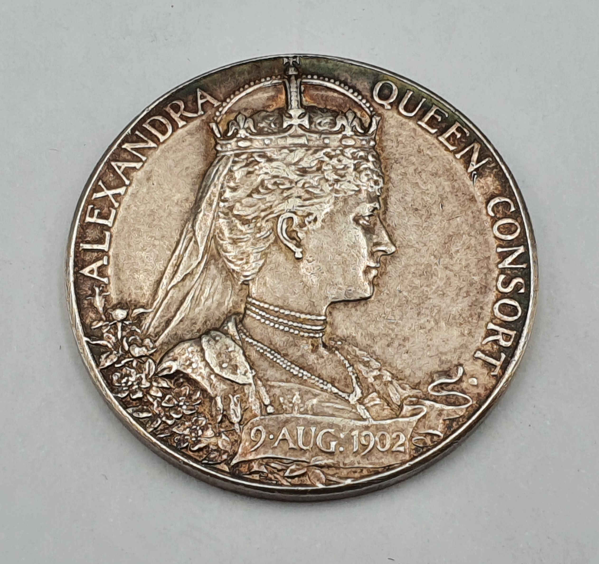 A QUEEN CONSORT SILVER MEDAL