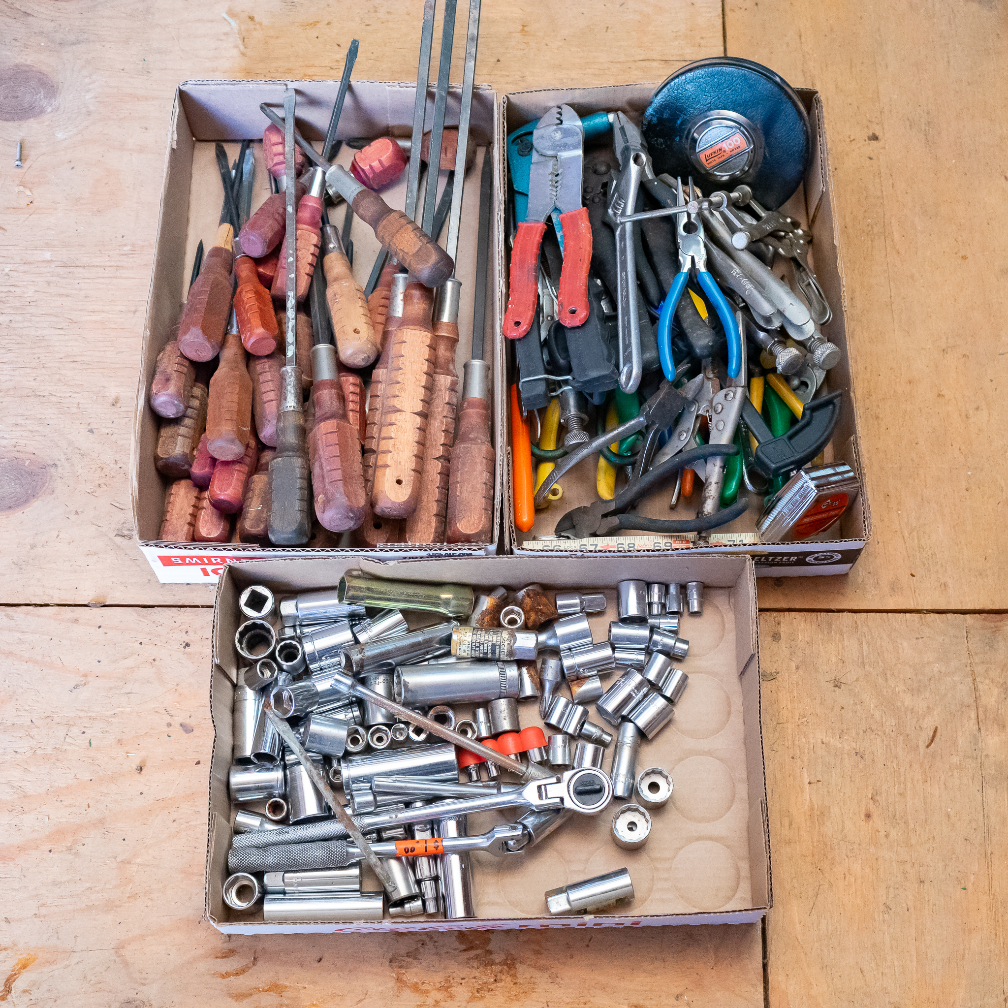 Three Boxes of Hand Tools | Harritt Group, Inc