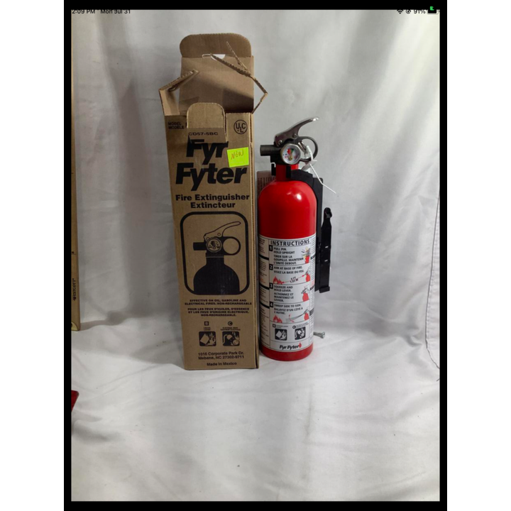 2lb 15oz Fire Fyter Fire Extinguisher
