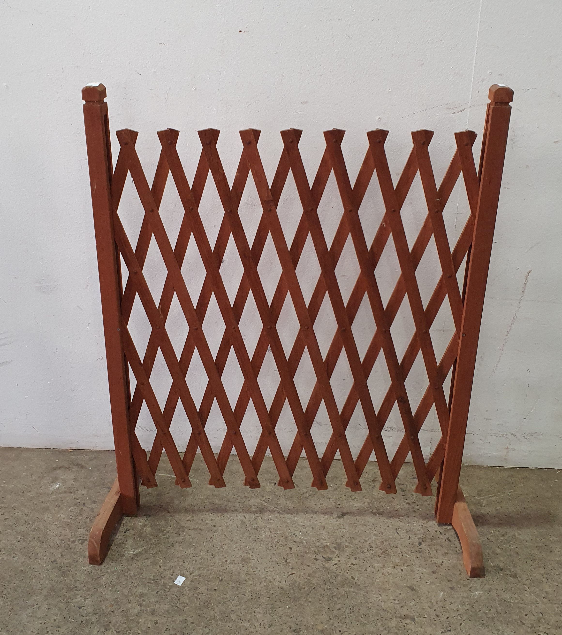 A Timber Temporary Barrier