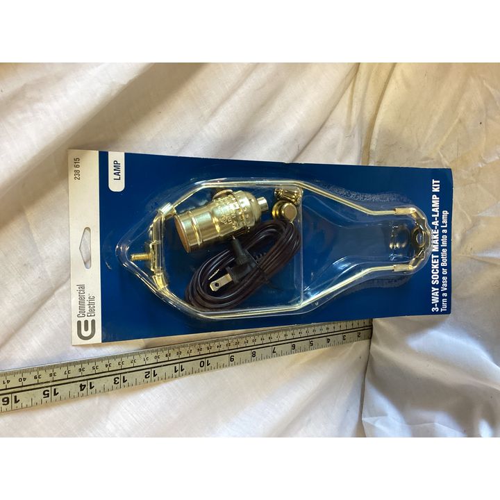 Commercial Electric 3-Way Socket Make-A-Lamp Kit
