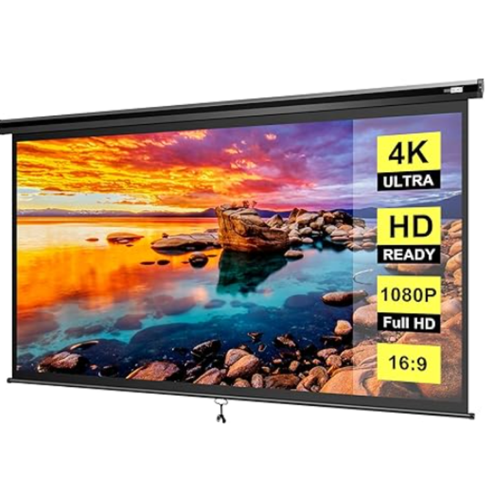 Best Choice Products Pull Down Theatre Screen 90" Long