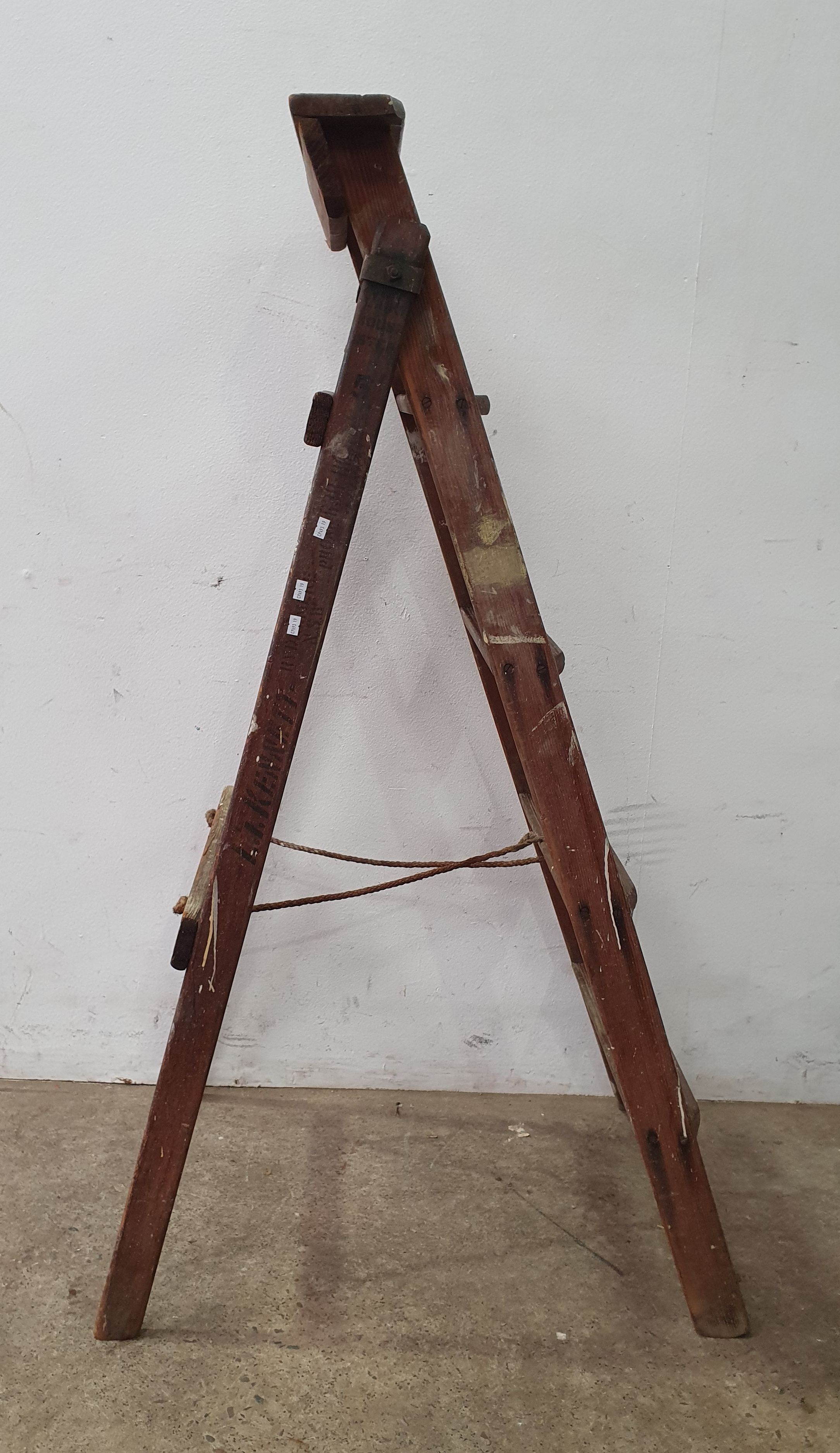 A Decorative Timber Ladder