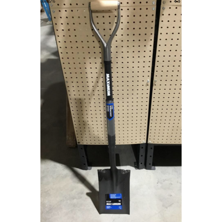Maximum Steel Reinforced Square Blade Shovel
