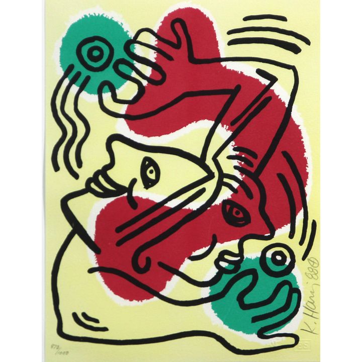 Print, Keith Haring