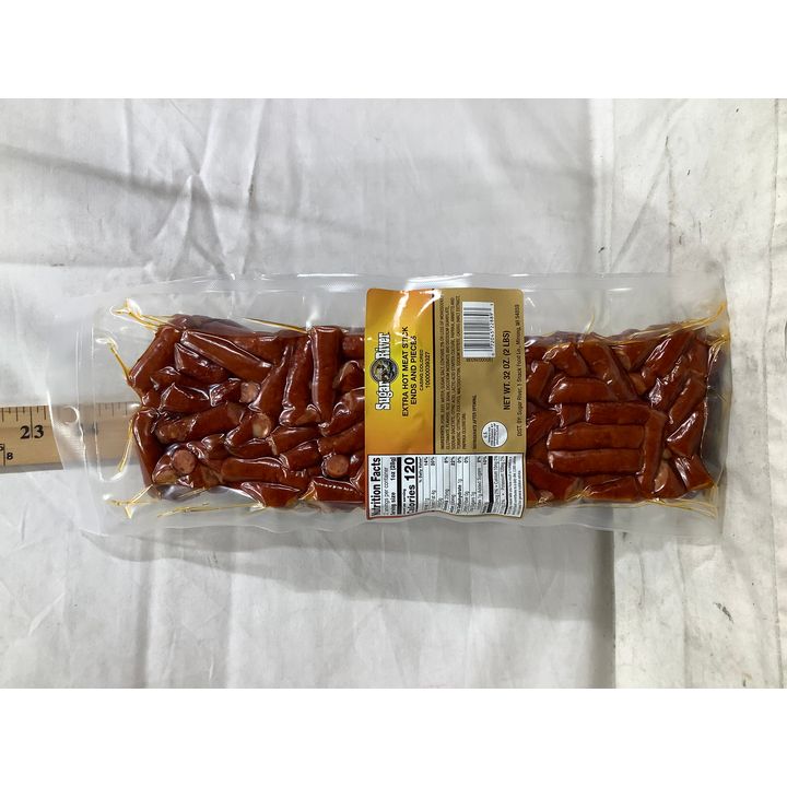 Sugar River 2lb Bag Of Extra Hot Meat Stick Ends And Pieces