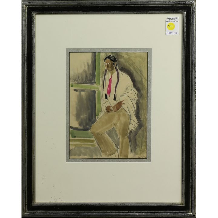 Watercolor, Anna Katharine Skeele Dann