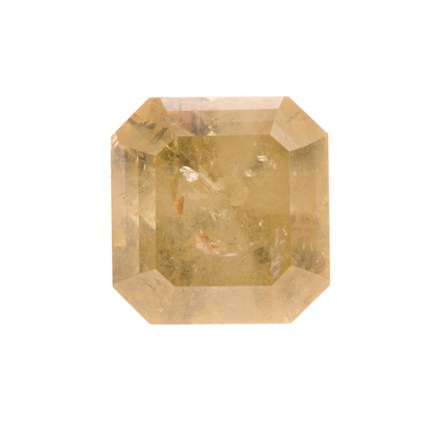 A Natural Partially Faceted Yellow Diamond; 8.03ct