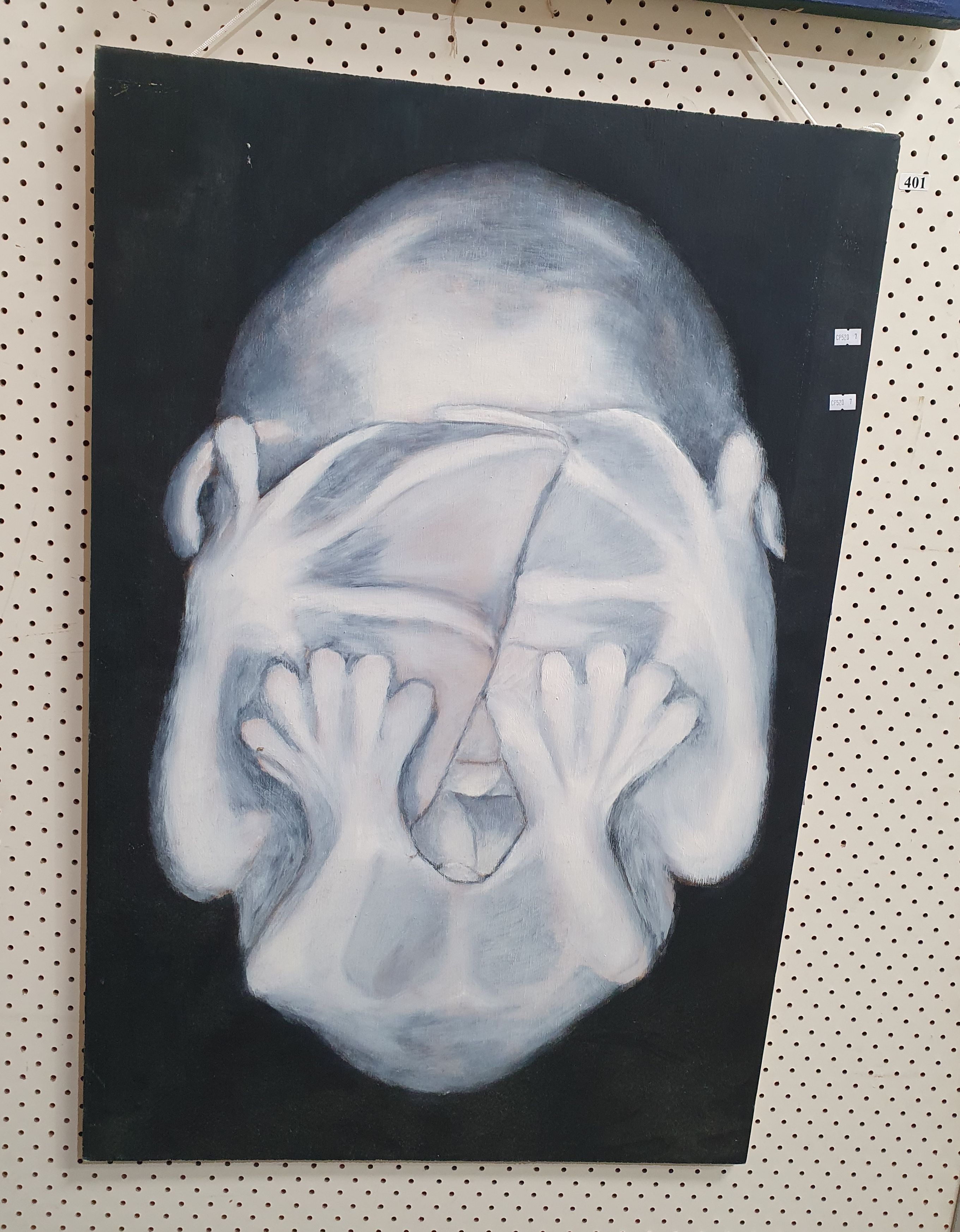 401 · A PAINTING ON BOARD