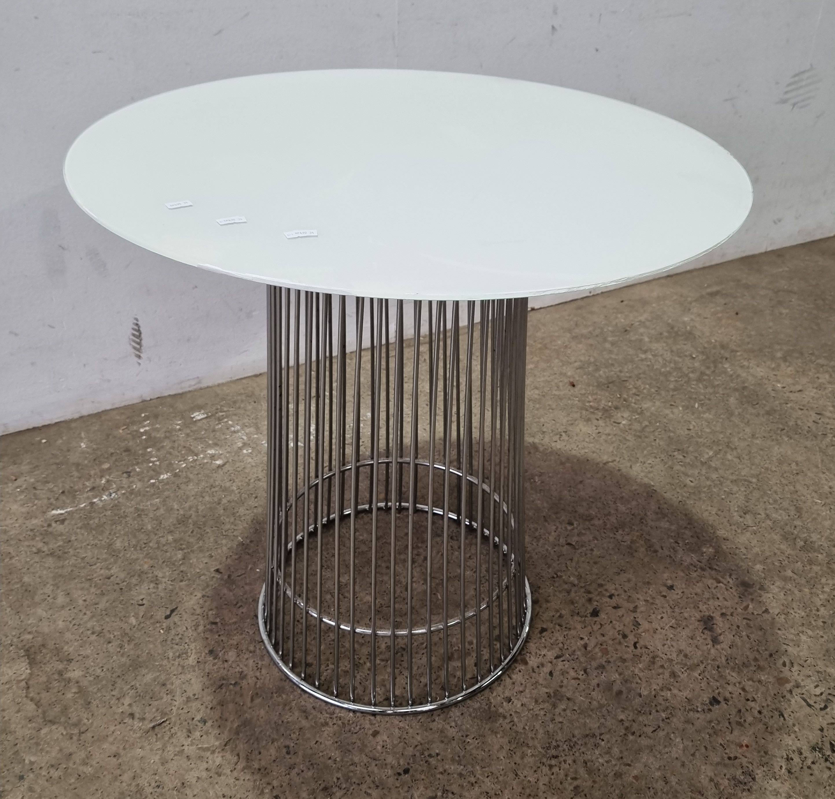 A Glass Top Table