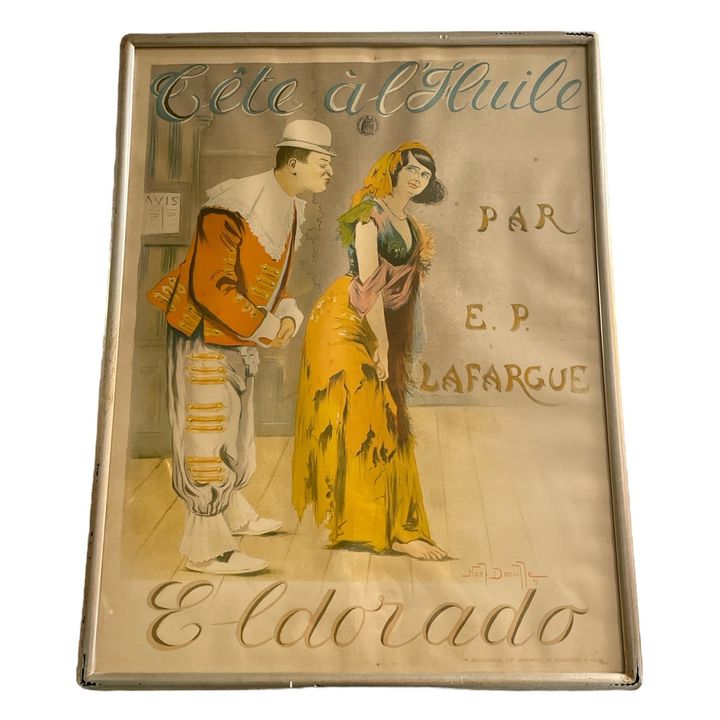French "Cete Ã Huile Eldorado" Poster