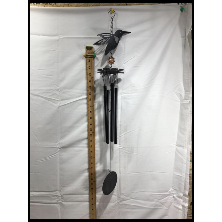 Country Side Products Yard Decorations Flower & Hummingbird Wind Chime