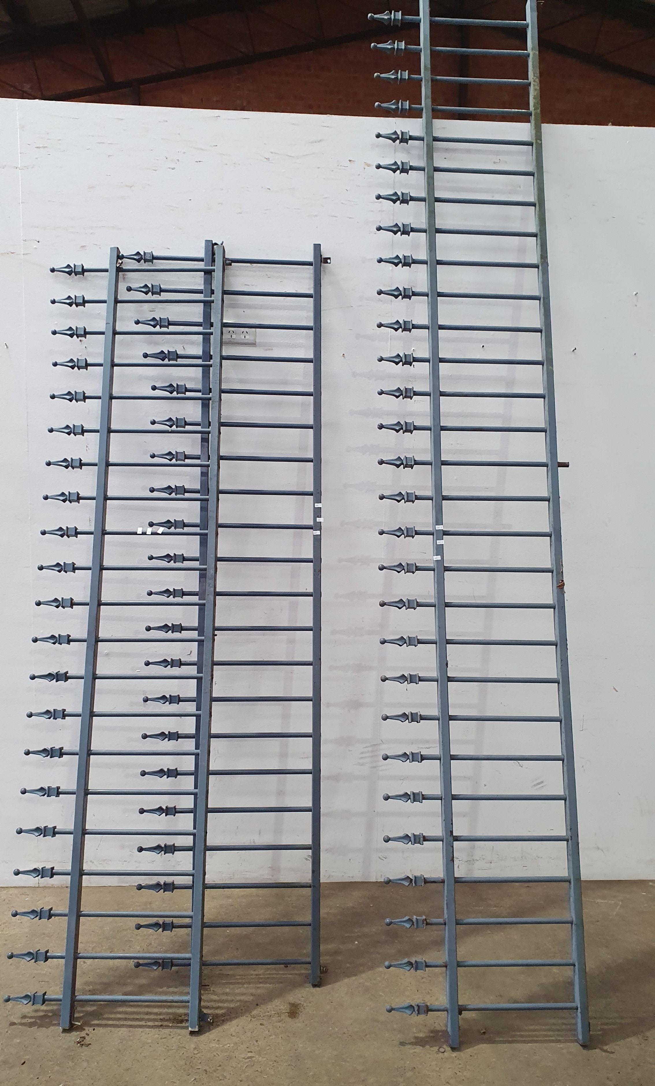 THREE VARIOUS ALUMINIUM PANELS