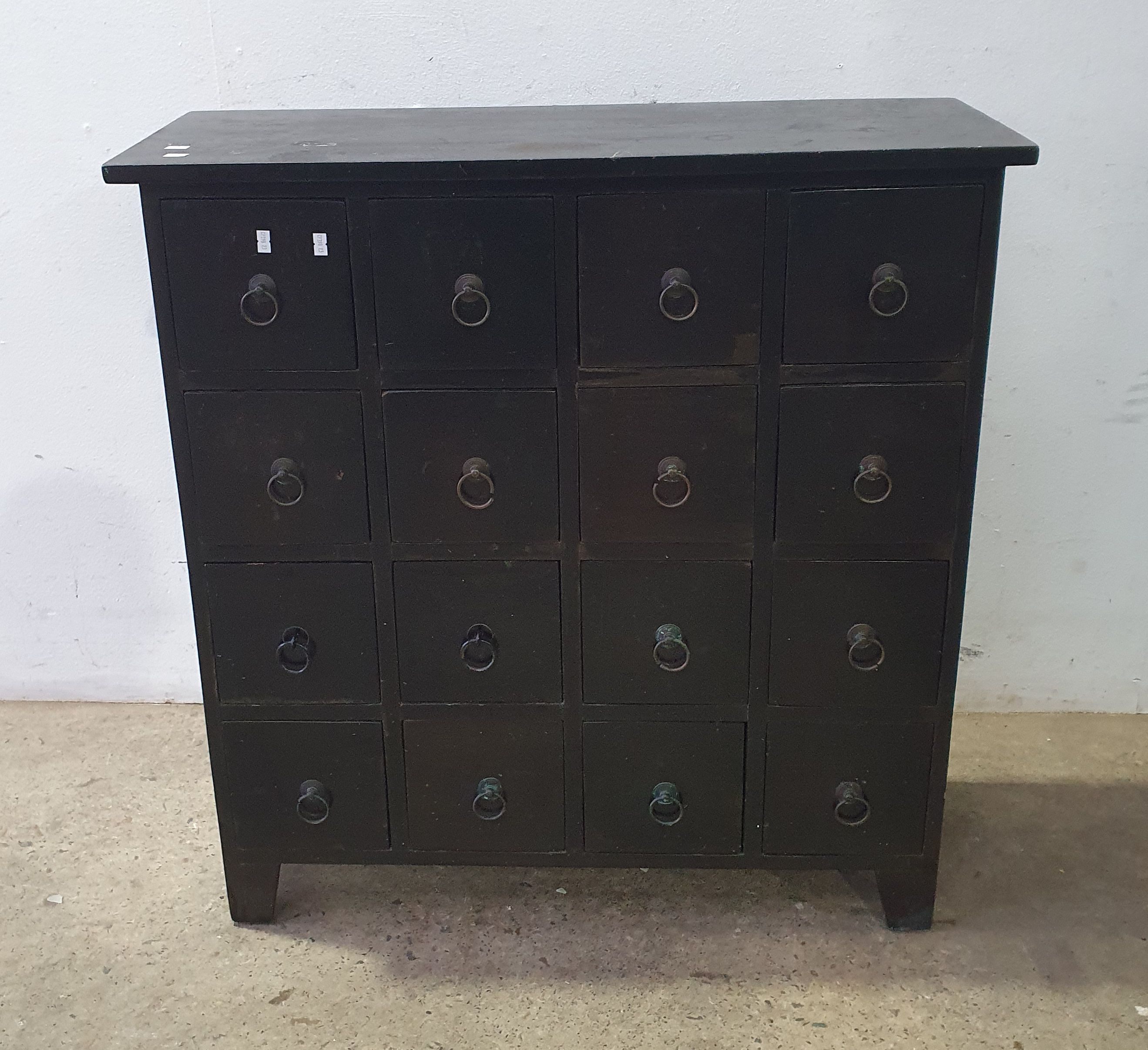 A Painted Mult Drawer Cabinet