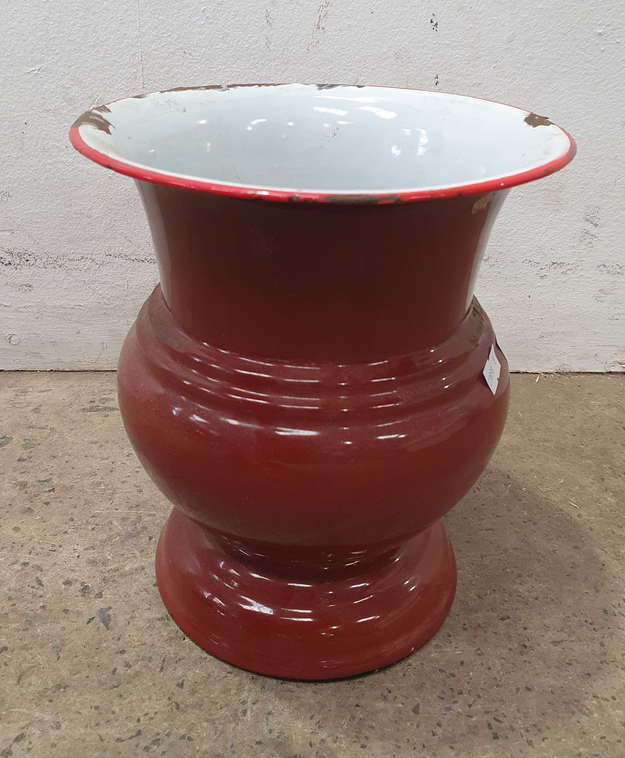 An Enamelled Container